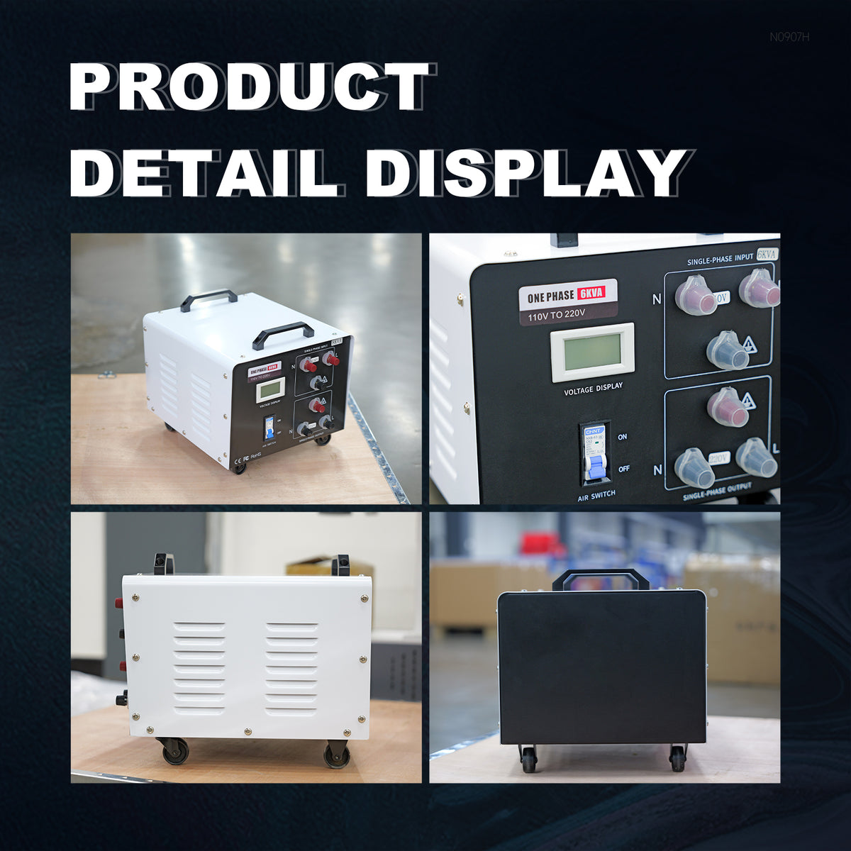 Used SFX 8KW Single Phase 110V to 220V Transformer 8000W Converter Adapter 110V to 220V Transform AC for laser cleaning/welding machine
