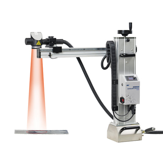 Laser Cleaning Auxiliary Device for Laser Rust Removal 60°Angle Adjustable 9 Cleaning Modes Automatic Even Cleaning with 400KG Magnetic Base