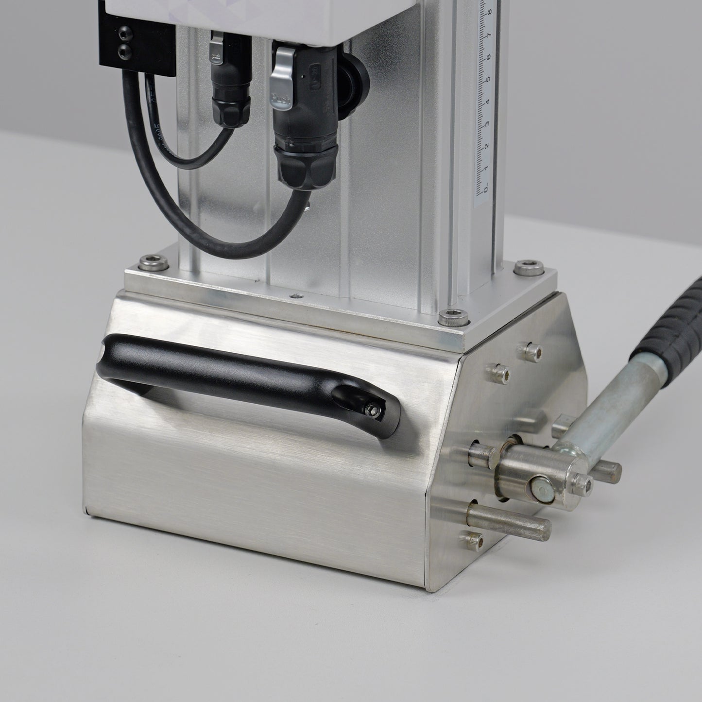 Laser Cleaning Auxiliary Device for Laser Rust Removal 60°Angle Adjustable 9 Cleaning Modes Automatic Even Cleaning with 400KG Magnetic Base