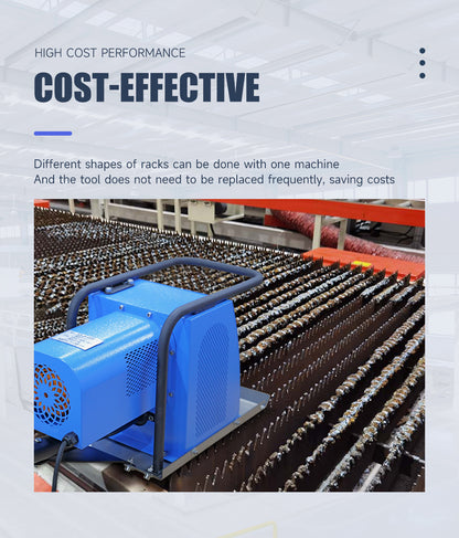 Used Laser Slag Removal Machine JS1000 Laser Cutting Table Slag Cleaner Slat Cleaner for Laser Cutting Table 3-8mm Sword Fence of CNC Laser Cutting Machine