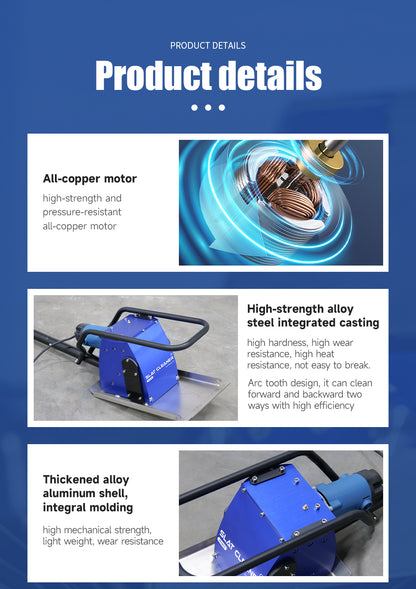 Used Laser Slag Removal Machine JS1000 Laser Cutting Table Slag Cleaner Slat Cleaner for Laser Cutting Table 3-8mm Sword Fence of CNC Laser Cutting Machine