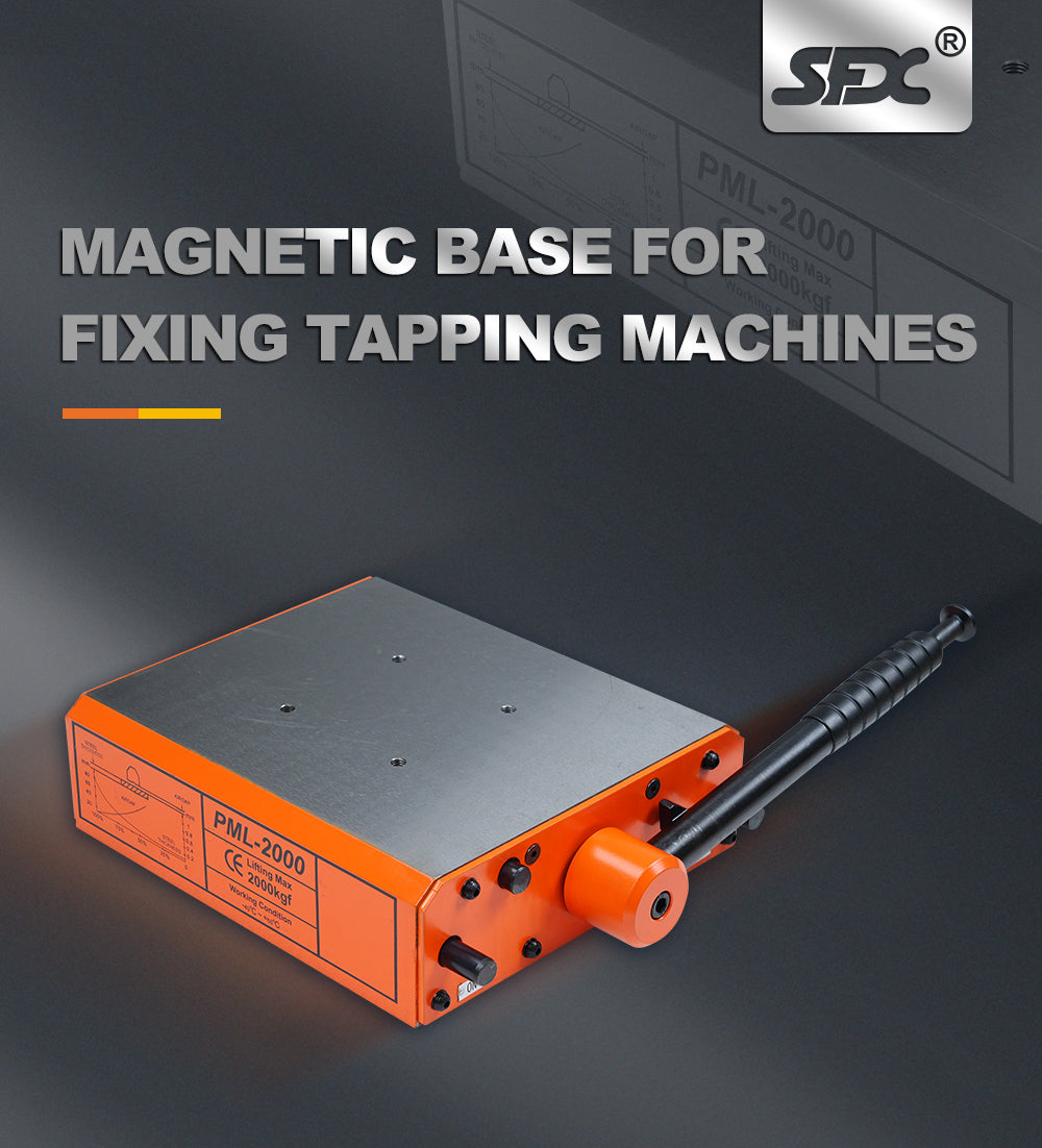 Magnetic Base for M48R Tapping Machine Mobile Base Magnet with 2000Kg  Clamping Force