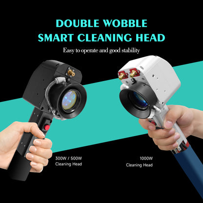 Pulse Laser Cleaner 300W/500W/1000W Multi Mode Laser Cleaning Machine for Metal 5M 10M Cable Laser Rust Removal Tool