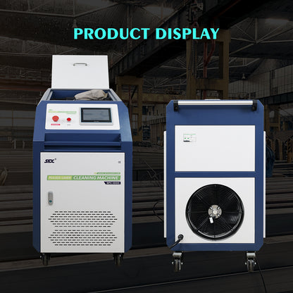 SFX Water Cooled Laser Handheld Cleaning Machine 500mm Wide Scan, Double Wobble Cleaning Head Smart IoT Remote 500/1000/2000W Laser Cleaner, Efficient Rust Removal, Portable Cleaning Machine for Metal