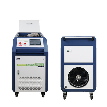SFX Water Cooled Laser Handheld Cleaning Machine 500mm Wide Scan, Double Wobble Cleaning Head Smart IoT Remote 500/1000/2000W Laser Cleaner, Efficient Rust Removal, Portable Cleaning Machine for Metal