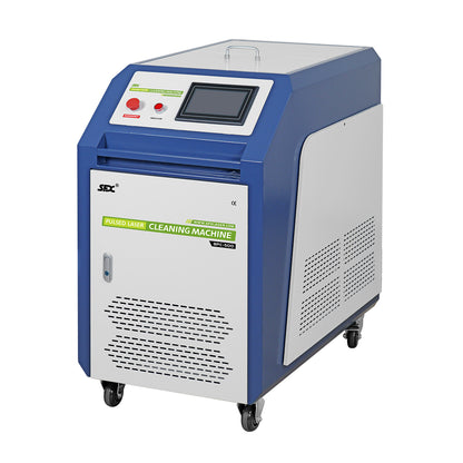 SFX Water Cooled Laser Handheld Cleaning Machine 500mm Wide Scan, Double Wobble Cleaning Head Smart IoT Remote 500/1000/2000W Laser Cleaner, Efficient Rust Removal, Portable Cleaning Machine for Metal