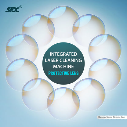 Protective Lens 3PCS/10PCS for SLC-1525/2030/SLC-3040 Handheld Laser Cleaning Machine Diameter 30mm Thickness 5mm Suitable for Continuous Laser Head