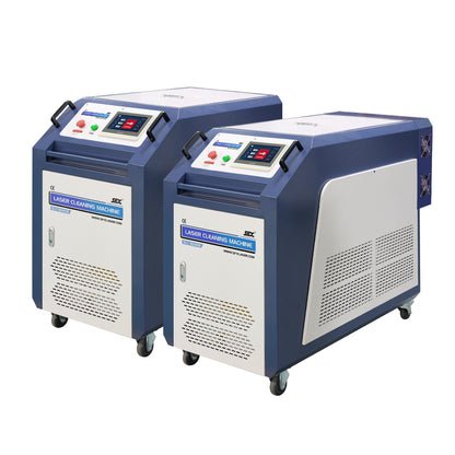 SFX SLC 2000W/3000W IoT Fiber Laser Cleaner with Double-Wobble Technology, 300*60mm Wide Scan & Anti-Freeze System for Rust, Paint and Oil Removal
