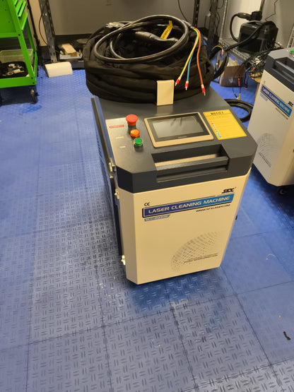 Used SFX SLC 2000W IoT Fiber Laser Cleaner with Double-Wobble Technology, 270*60mm Wide Scan & Anti-Freeze System for Rust, Paint and Oil Removal SLC-2030B