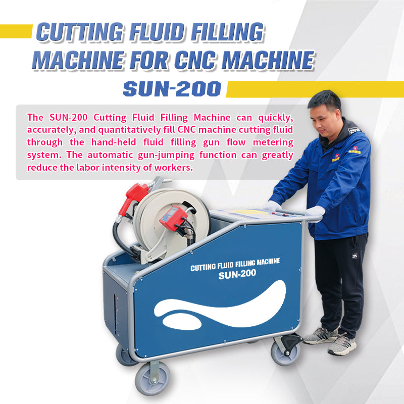 US Stock SFX Chip and Sludge Removal Machine – Pneumatic Power, 100L/min Flow, 9L Filter Drum – Efficient Cleaning for Machine Tool Coolant Tanks