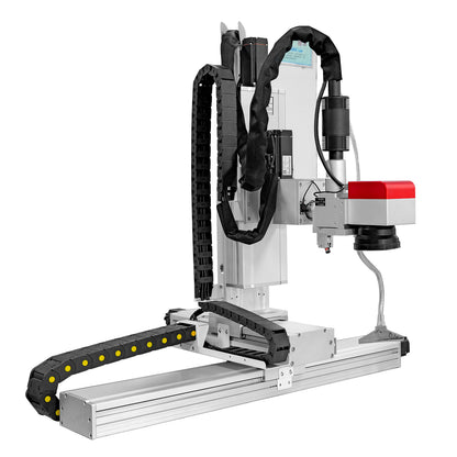 5 Axis Fiber Laser Cleaning Machine 300/500W Robot Automatic Multi mode 300*300mm Automatic fiber laser cleaner for Industrial Use Fiber Laser Metal Rust Removal Cleaning Machine
