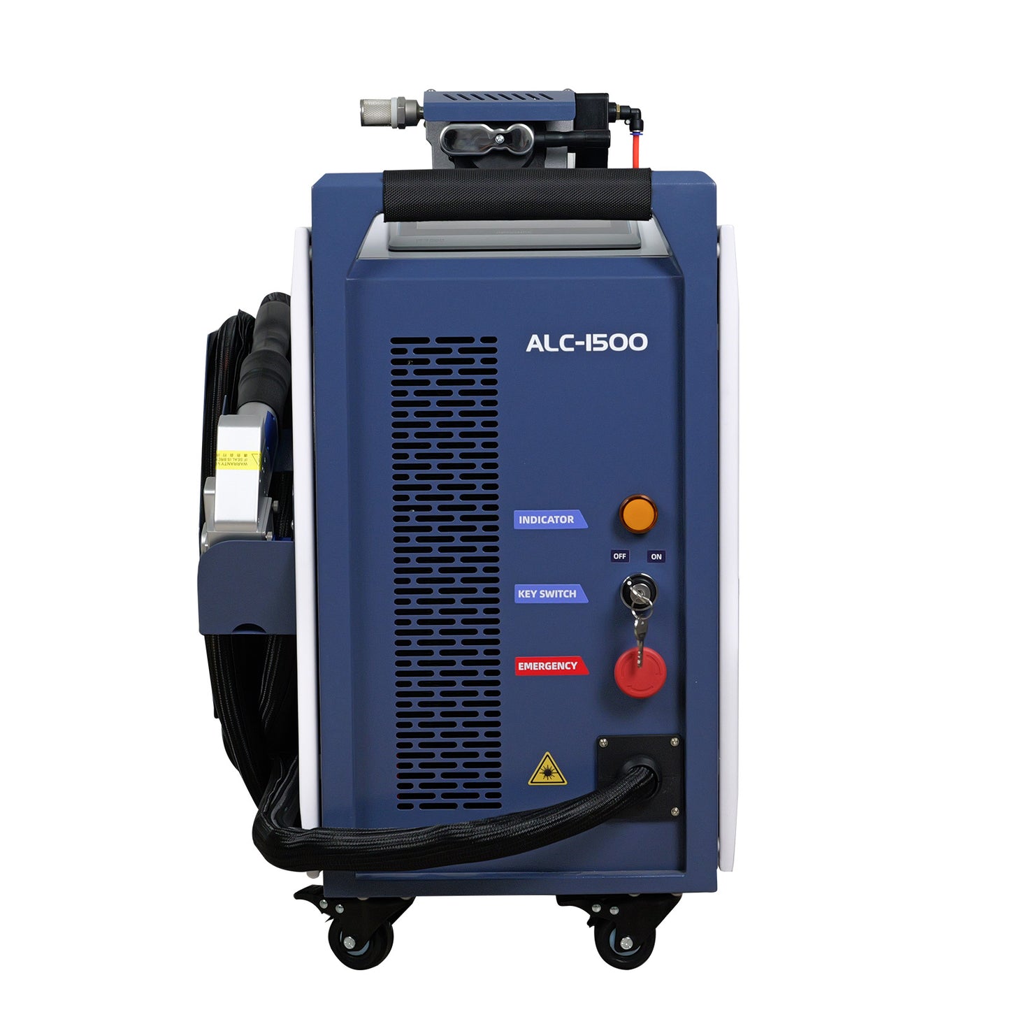 SFX Air Cooled Laser Cleaning Machine 250mm Wide Scan, Smart IoT Remote 1500W 220V CW Laser Cleaner – Handheld, Efficient Rust Removal, Portable Cleaning Machine for Metal