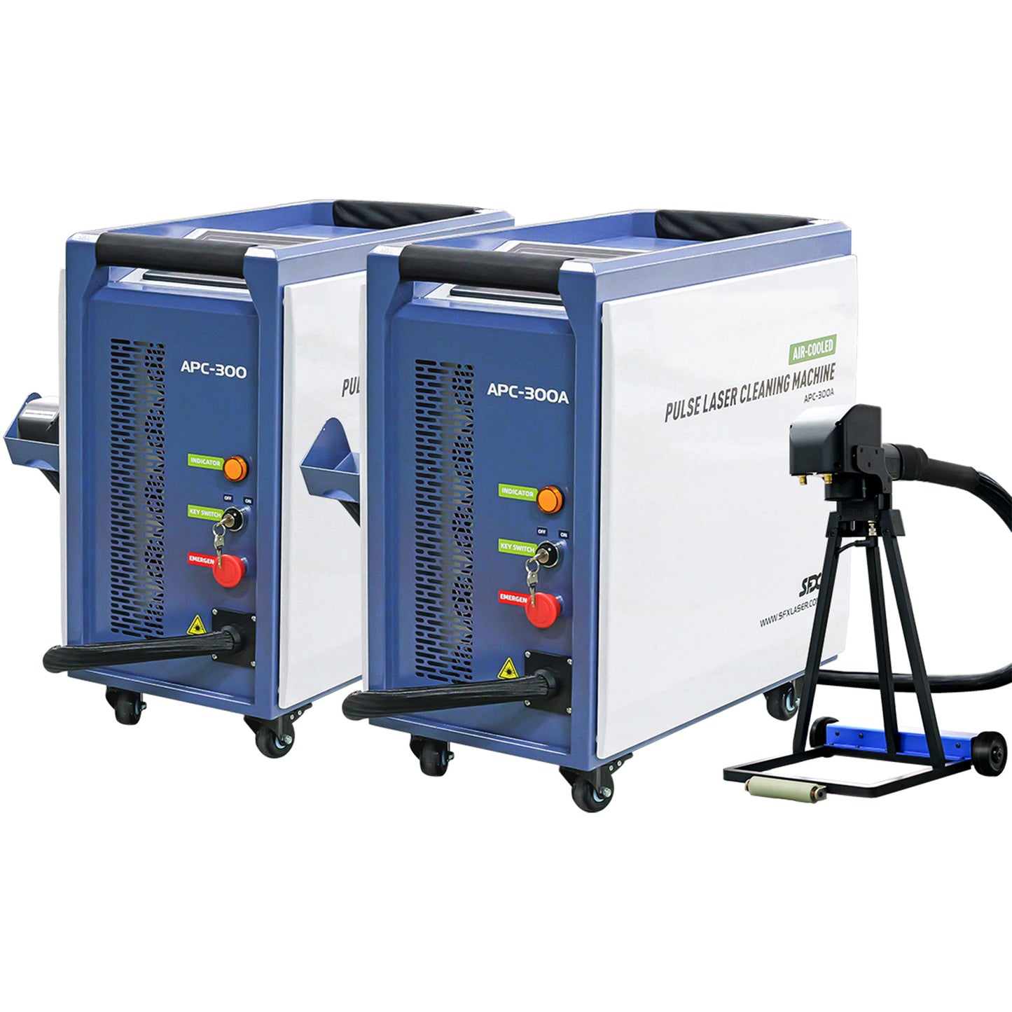 Air Cooled Laser Cleaning Machine for Wood 200W 300W Portable Pulse Laser Stripping Machine For Furniture Restoration Laser Rust And Paint Cleaner High-Precision Cleaning