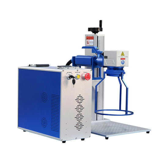 Handheld Fiber Laser Engraver 20/30/50/60W Fiber Laser Marking Machine Compitable with EZCAD2.0