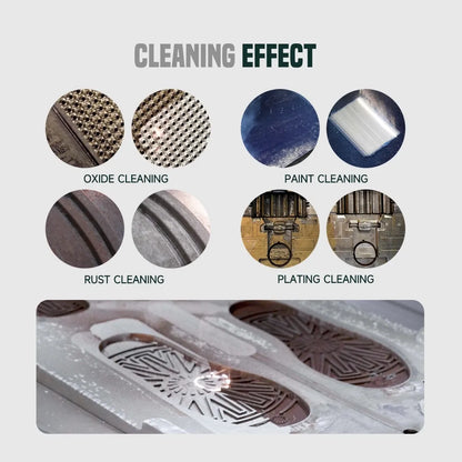 Used SFX Water Cooled Laser Handheld Cleaning Machine 500mm Wide Scan, Double Wobble Cleaning Head Smart IoT Remote 300W Laser Cleaner, Efficient Rust Removal, Portable Cleaning Machine for Metal