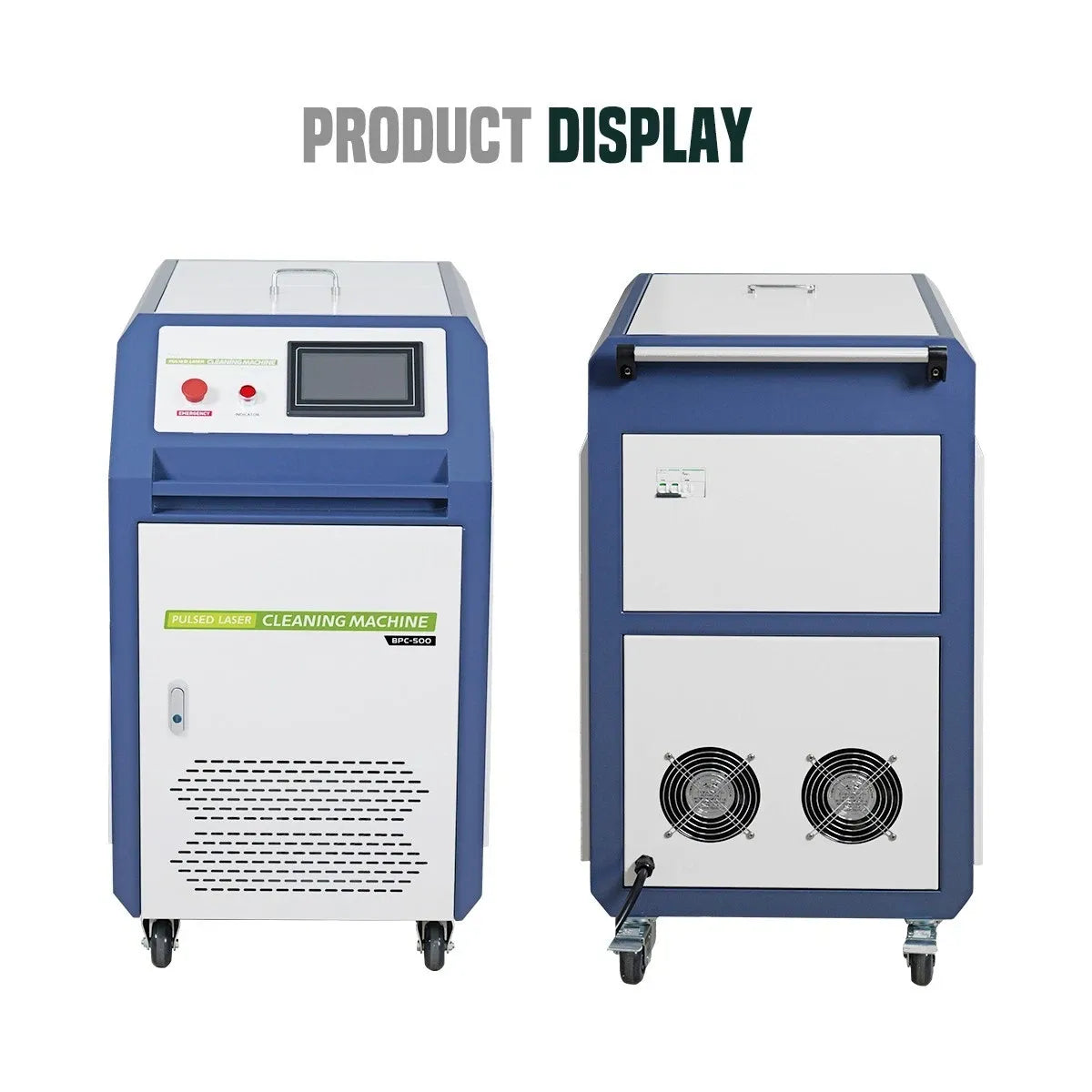 Used SFX Water Cooled Laser Handheld Cleaning Machine 500mm Wide Scan, Double Wobble Cleaning Head Smart IoT Remote 300W Laser Cleaner, Efficient Rust Removal, Portable Cleaning Machine for Metal