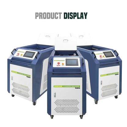 Used SFX Water Cooled Laser Handheld Cleaning Machine 500mm Wide Scan, Double Wobble Cleaning Head Smart IoT Remote 300W Laser Cleaner, Efficient Rust Removal, Portable Cleaning Machine for Metal
