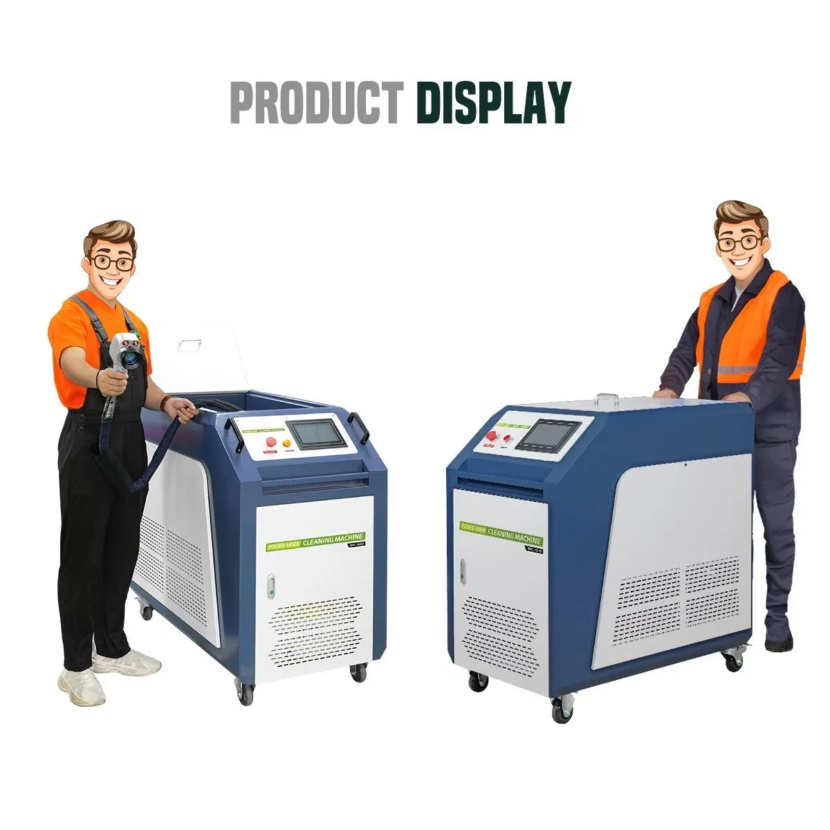 Used SFX Water Cooled Laser Handheld Cleaning Machine 500mm Wide Scan, Double Wobble Cleaning Head Smart IoT Remote 300W Laser Cleaner, Efficient Rust Removal, Portable Cleaning Machine for Metal