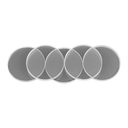 Fiber Laser Welder Protective Lens for Handheld Laser Welding Machine 1500W/2000W 5Pcs Quartz Material Diameter 18mm Thickness 2mm