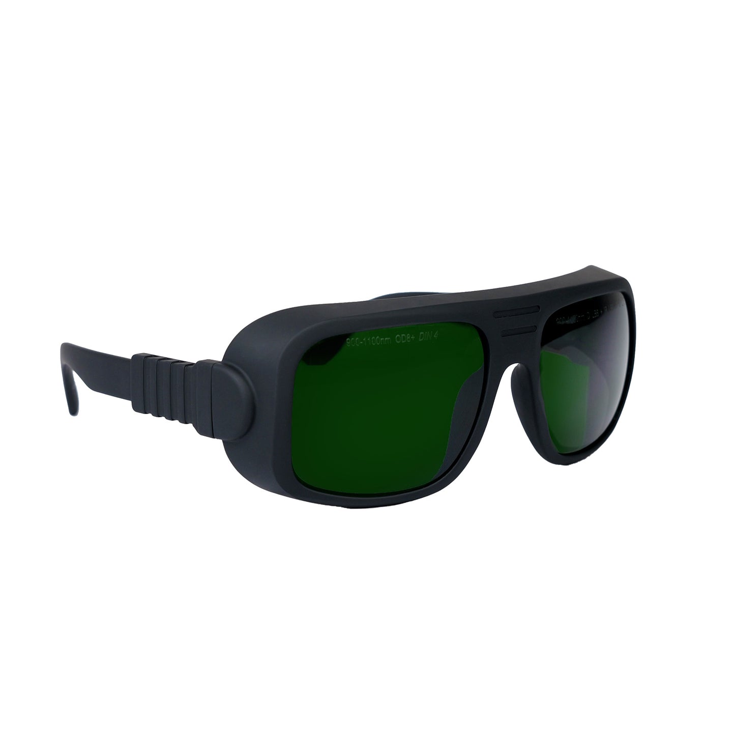 SFX Laser Safety Glasses XI-05P/XI-06P - CE EN207 Certified OD7+ OD8+ Goggles for Laser Cleaning, Welding, Marking & Cutting (800-1100nm Protection) Anti-Flash, Anti-Scratch, Wide Side Shield Bayer PC Frame Laser Radiation Protection