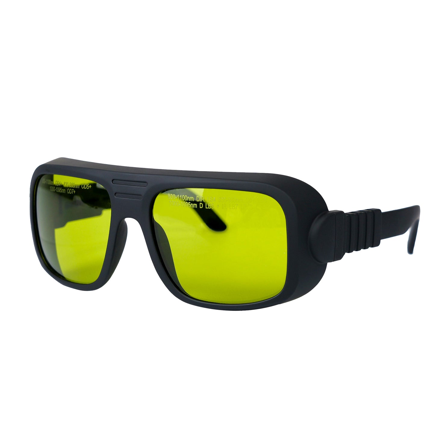 SFX Laser Safety Glasses XI-05P/XI-06P - CE EN207 Certified OD7+ OD8+ Goggles for Laser Cleaning, Welding, Marking & Cutting (800-1100nm Protection) Anti-Flash, Anti-Scratch, Wide Side Shield Bayer PC Frame Laser Radiation Protection