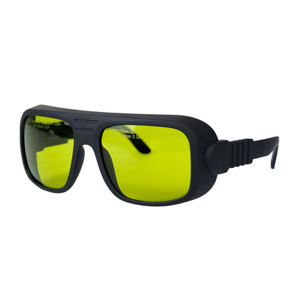 SFX Laser Safety Glasses XI-05P/XI-06P - CE EN207 Certified OD7+ OD8+ Goggles for Laser Cleaning, Welding, Marking & Cutting (800-1100nm Protection) Anti-Flash, Anti-Scratch, Wide Side Shield Bayer PC Frame Laser Radiation Protection