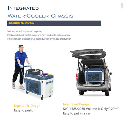 SFX Laser Rust Removal 1500W/2000W/3000/6000W Laser Cleaning Machine 500mm Cleaning Rust & Paint Removal with Smart Control & Anti-Freeze Systemfor Rust Oil Paint Remover