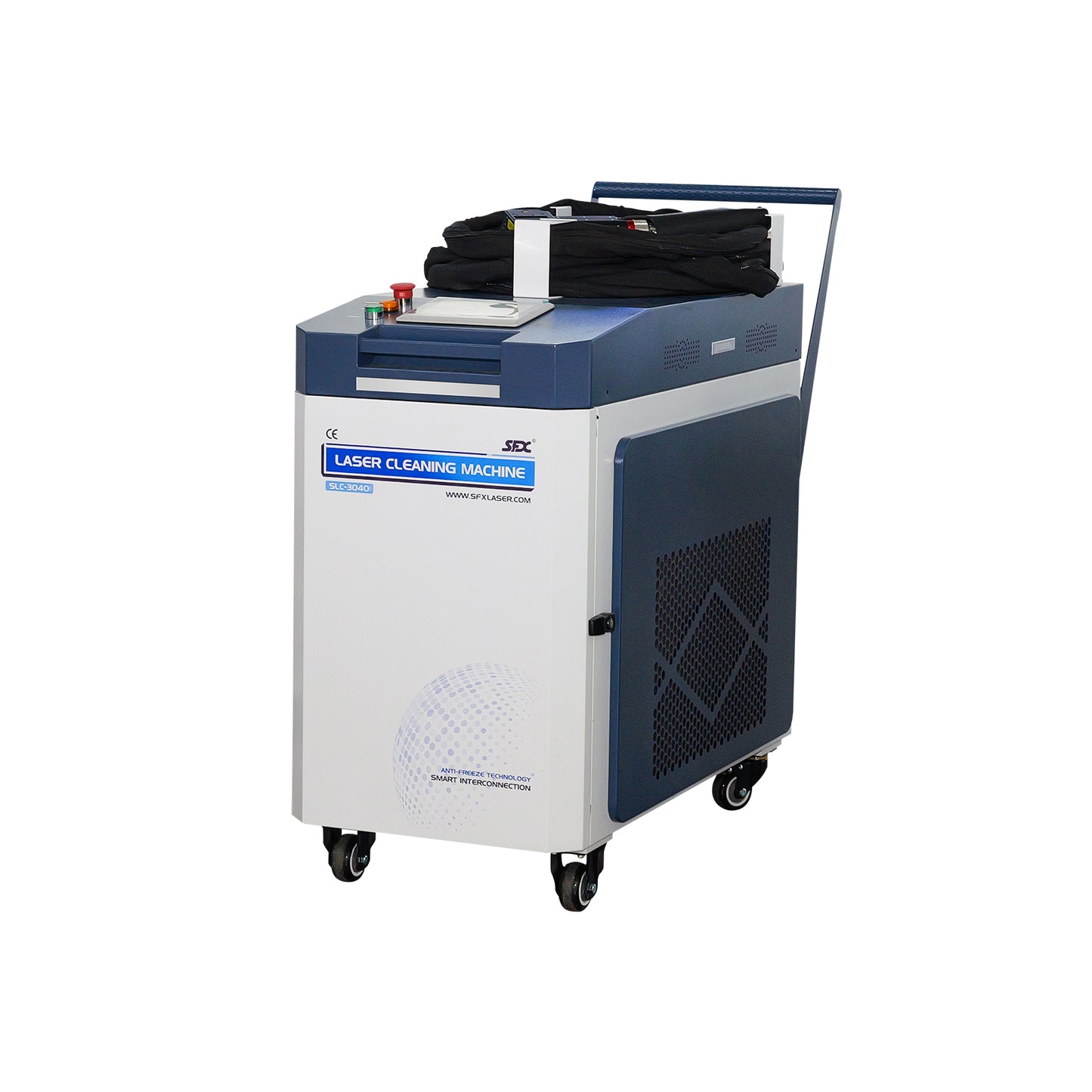 SFX Laser Rust Removal 1500W/2000W/3000/6000W Laser Cleaning Machine 500mm Cleaning Rust & Paint Removal with Smart Control & Anti-Freeze Systemfor Rust Oil Paint Remover