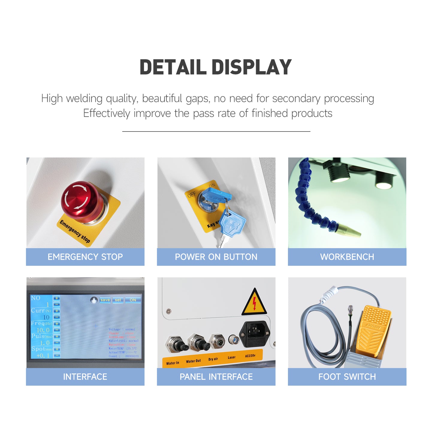 Jewelry Spot Welder Jewelry Laser Welding Machine 40J LJW-60W Desktop Microscope and Camera System 220V Laser Welding Machine for Rings,Dentures,Watches,Jewelry,Pendants