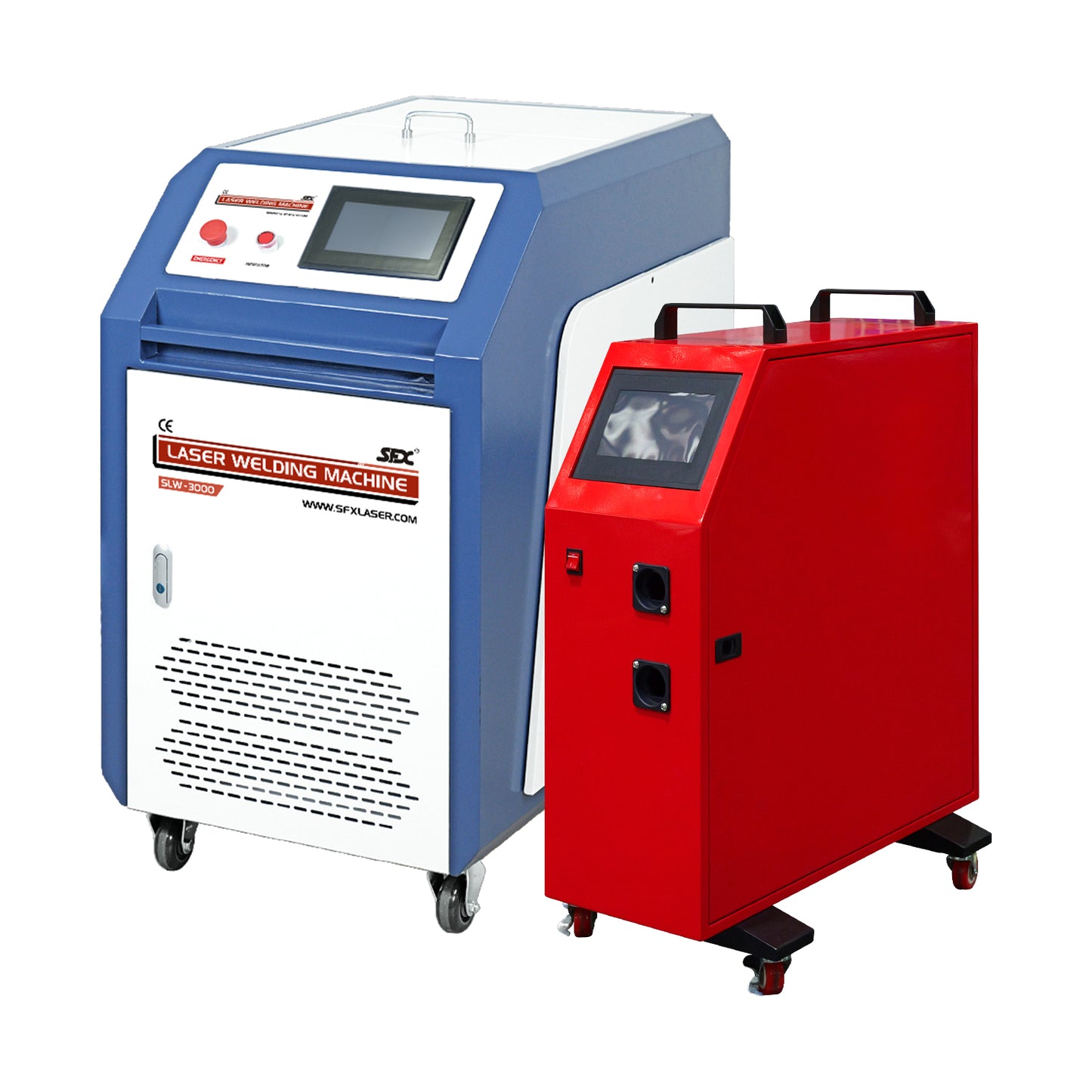 US Stock Handheld Laser Welding Machine SFX SLW 1500W 2000W 3000W 2 in 1 Fiber Portable Welder with Auto Wire Feeder Suitable for Metal/Stainless Steel /Aluminum